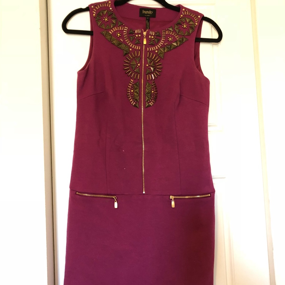 Maroon dress